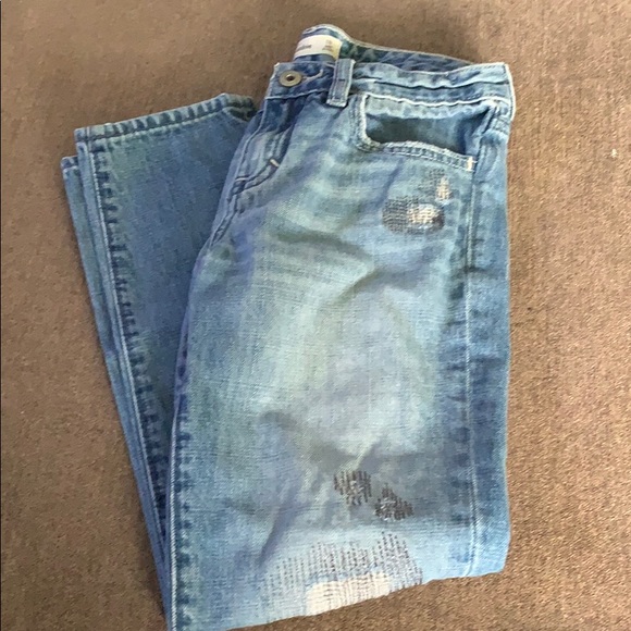 kids distressed jeans